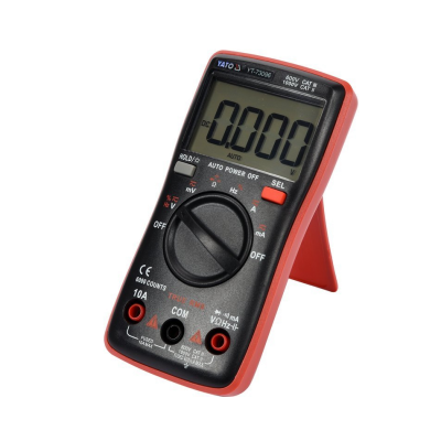 Мультиметр TRUE RMS електричних параметрів YATO з LCD-цифровим діапазоном 6000 YT-73096