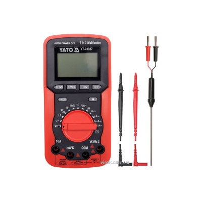 Мультиметр цифровой YATO + чехол YT-73087