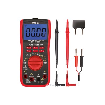 Мультиметр цифровой YATO YT-73085