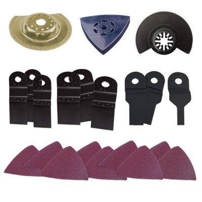 Набір аксесуарів для мультиінструменту 21 од. Intertool DT-0526