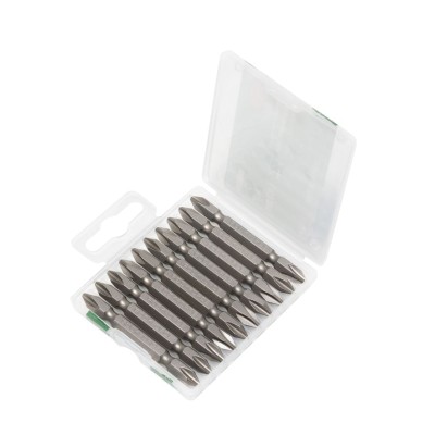 Набор бит 10 предметов, 1/4" (PH2xPH2; L-65мм), в пластиковом футляре ROCKFORCE RF-2101 Набор бит 10 предметов, 1/4" (PH2xPH2; L-65мм), в пластиковом футляре ROCKFORCE RF-2101