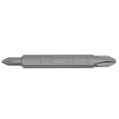 Набір біт двосторонніх PН1-PН2×65мм 1/4" 10шт S2 Chrome стрічка SIGMA 4011151 Набір біт двосторонніх PН1-PН2×65мм 1/4" 10шт S2 Chrome стрічка SIGMA 4011151