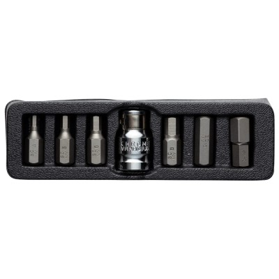 Набор бит HEX 1/2" 7шт S2 пласт кейс ULTRA 4013202