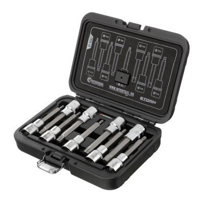 Набор бит TORX 1/2" T20-T60, 100мм, S2, STORM Intertool ET-8401