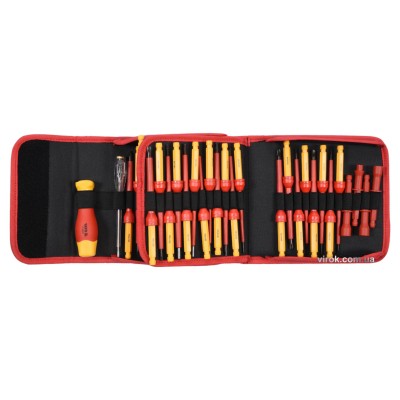 Набор диэлектрических отверток YATO до 1000 В 50 предметов YT-28293