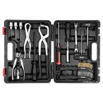 Набор для обслуживания тормозной системы YATO 1/2" 3/8" 15 шт YT-06802