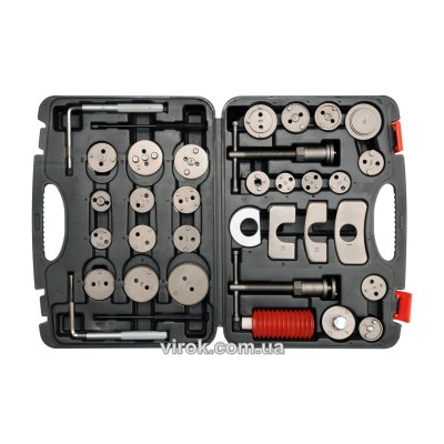 Набор для обслуживания тормозных поршней YATO 3/8" 35 шт YT-06822