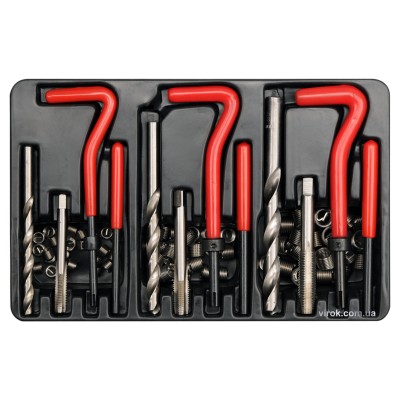 Набор для ремонта резьбы YATO 88 шт YT-1769