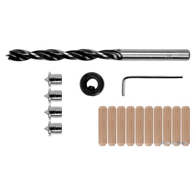 Набор для соединений на шкантах YATO 8 мм 17 шт YT-44111