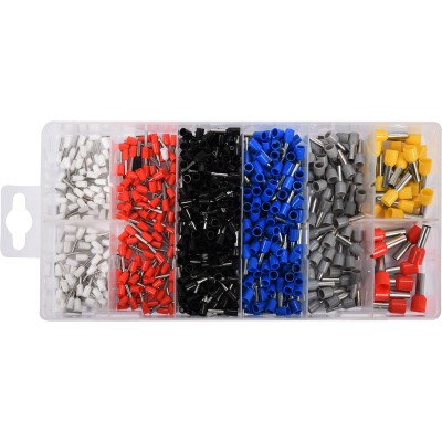 Набір електричних роз'ємів YATO 8 різних розмірів 685 шт. у футлярі YT-06895