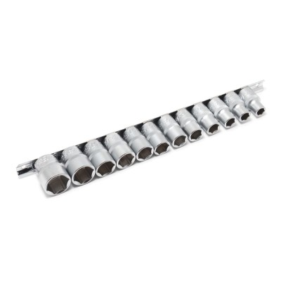 Набор головок 12 предметов 1/2" 6гр.(10-19,22,24мм), на планке Forsage F-4121-5