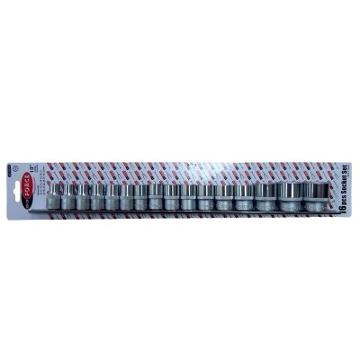 Набор головок 16 предметов 1/2" 6гр.(10-19,21,22,24,27,30,32мм), на планке ROCKFORCE RF-4161-5 Набор головок 16 предметов 1/2" 6гр.(10-19,21,22,24,27,30,32мм), на планке ROCKFORCE RF-4161-5