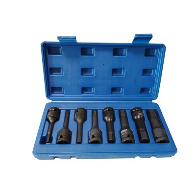 Набор головок-бит 6-гранных ударных 8 предметов,1/2"(H5, H6, H8, H10, H12, H14, H17, H19), в кейсе FORCEKRAFT FK-4087MPB Набор головок-бит 6-гранных ударных 8 предметов,1/2"(H5, H6, H8, H10, H12, H14, H17, H19), в кейсе FORCEKRAFT FK-4087MPB