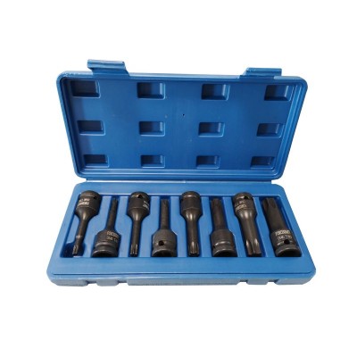 Набор головок-бит TORX ударных 8 предметов,1/2"(T30, T40, T45, T50, T55, T60, T70, T80), в кейсе FORCEKRAFT FK-4088MPB Набор головок-бит TORX ударных 8 предметов,1/2"(T30, T40, T45, T50, T55, T60, T70, T80), в кейсе FORCEKRAFT FK-4088MPB