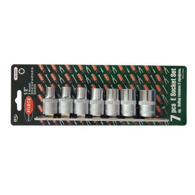 Набор головок Е-профиль 7 предметов 1/2" (E10,E12,E14,E16,E18,E20,E22), на планке ROCKFORCE RF-4073 Набор головок Е-профиль 7 предметов 1/2" (E10,E12,E14,E16,E18,E20,E22), на планке ROCKFORCE RF-4073