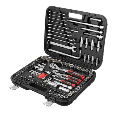 Набор инструментов 1/2" & 3/8" & 1/4", 126ед., Cr-V STORM Intertool ET-8126