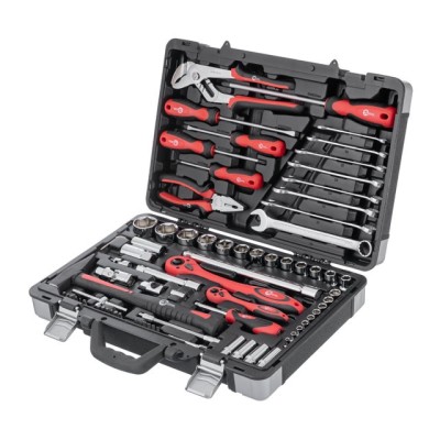 Набор инструментов профессиональный 1/2" & 1/4", 78ед, Cr-V Intertool ET-7078