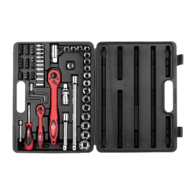 Набор инструментов профессиональный 72ед., 1/2" и 1/4", Cr-V Intertool ET-6072
