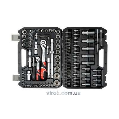 Набор инструментов YATO 1/4" и 1/2" 108 шт YT-38791