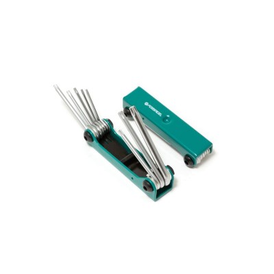 Набор ключей TORX складной, 8 предметов(T9, T10, T15, T20, T25, T27, T30, T40) Forsage F-5083F Набор ключей TORX складной, 8 предметов(T9, T10, T15, T20, T25, T27, T30, T40) Forsage F-5083F