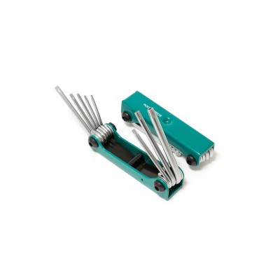 Набор ключей TORX складной, 8 предметов(T9, T10, T15, T20, T25, T27, T30, T40) ROCKFORCE RF-5083F Набор ключей TORX складной, 8 предметов(T9, T10, T15, T20, T25, T27, T30, T40) ROCKFORCE RF-5083F