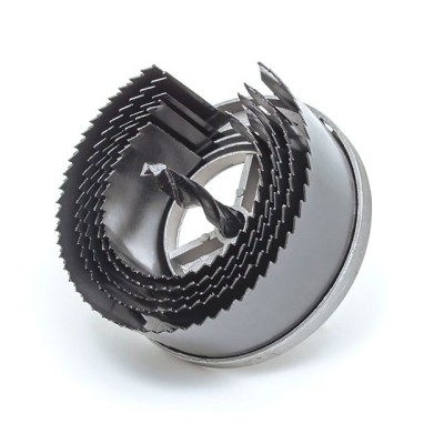 Набор корончатых сверл по гипсокартону составной, 60-95мм, 5 размеров, высота 30мм Intertool BT-0025