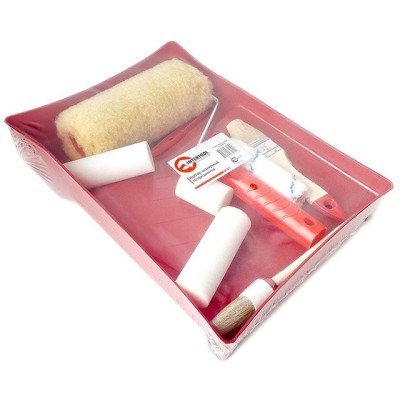 Набор малярный 10 предметов Intertool KT-3010