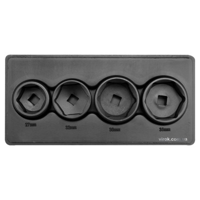 Набір насадок до масляного фільтра YATO 3/8" 4 шт YT-0598