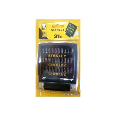 Набор насадок отверточных STANLEY с магнитным держателем 29 шт STA7122-XJ Набор насадок отверточных STANLEY с магнитным держателем 29 шт STA7122-XJ