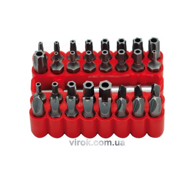 Набор насадок отверточных VOREL 1/4" 33 шт 66330 Набор насадок отверточных VOREL 1/4" 33 шт 66330