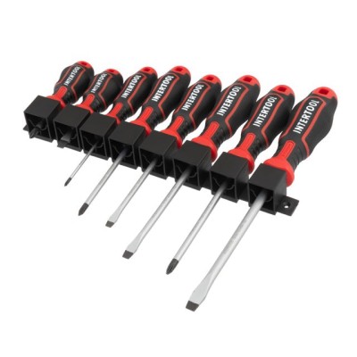 Набор отверток 8 ед ( SL5.0*100мм, SL6.0*38мм, SL6.0*125мм, SL8.0*150мм, PH0*75мм, PH1*100мм, PH2*38мм, PH2*125мм), STORM Intertool VT-3438