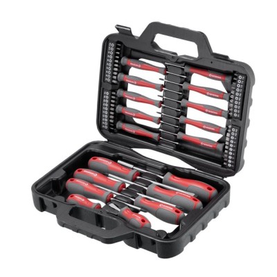 Набор отверток с комплектом насадок 58 ед Intertool VT-3358