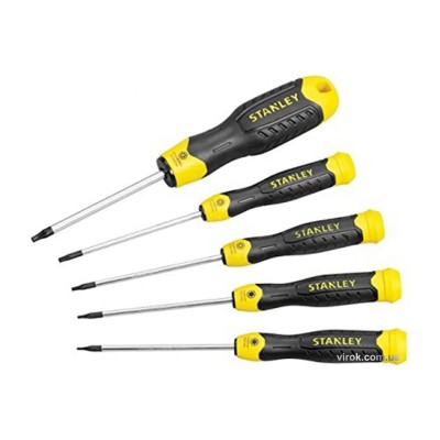 Набор отверток TORX STANLEY "Cushion Grip" 5 предметов STHT2-65155 Набор отверток TORX STANLEY "Cushion Grip" 5 предметов STHT2-65155
