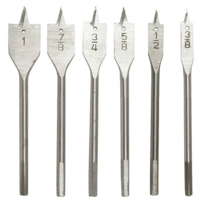 Набір свердлів по дереву 6шт Intertool SD-0206