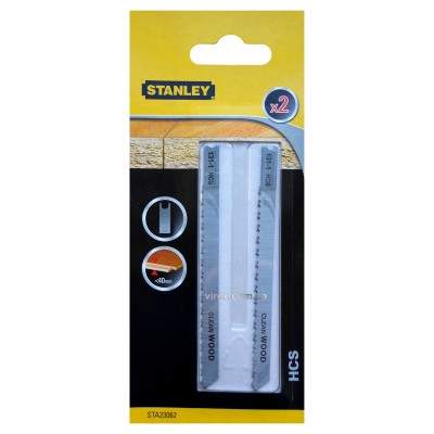 Набор пильных полотен для электролобзика STANLEY хвост U 2 шт STA23062-XJ Набор пильных полотен для электролобзика STANLEY хвост U 2 шт STA23062-XJ