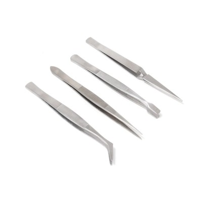 Набір пінцетів 4 предмети (L-120мм) Forsage F-69414