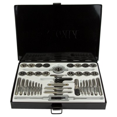 Набір плашок та мітчиків 40 предметів металевий кейс SIGMA 1643251