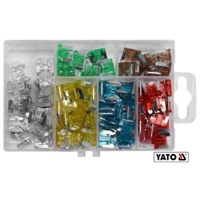 Набор предохранителей YATO MINI 100 шт YT-83145