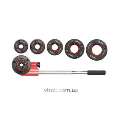Набір різьбонарізний для труб YATO 1/4"-3/8"-1/2"-3/4"-1"-5/4" 6 шт YT-2900