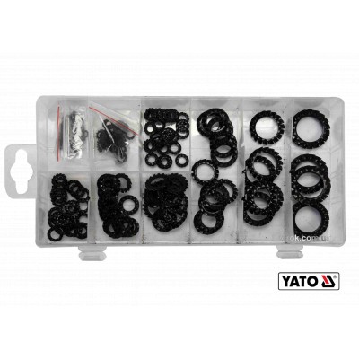 Набір шайб YATO 3 х 19 мм 200 шт YT-06863