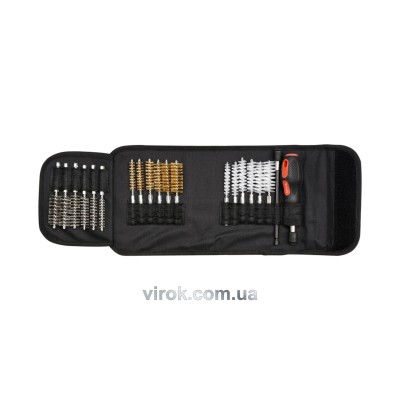 Набір щіток для гнізд свічок YATO 20 шт YT-08195