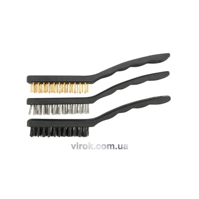 Набор щеток проволочных VOREL 230 мм 3 шт 06964