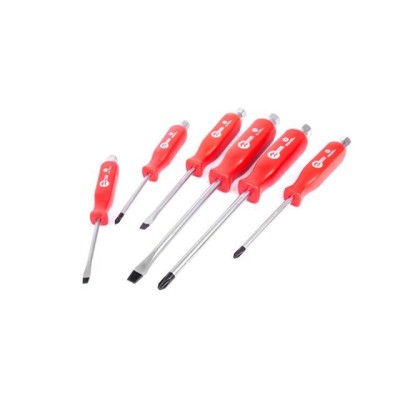 Набор ударных отверток 6шт Intertool HT-0403