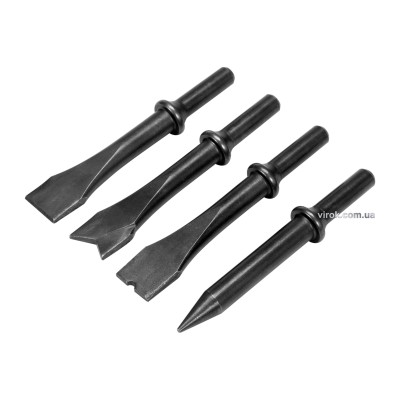 Набор зубил YATO для пневматического молотка YT-0990 и 81133 120 мм 4 шт YT-09901