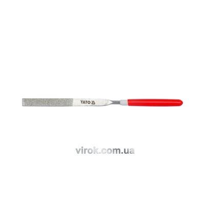 Надфіль алмазний плоский YATO 160/50 х 4 мм YT-6147