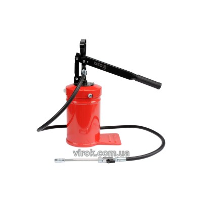 Нагнітач мастила YATO 4 кг зі шлангом 1.5 м 13.8 МПа YT-07061