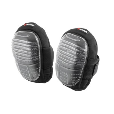 Наколенники защитные, противоскользящие накладки из ПВХ, ткань 600D, гелевые подушки, неопреновые ремни [SP-0051] Intertool SP-0051