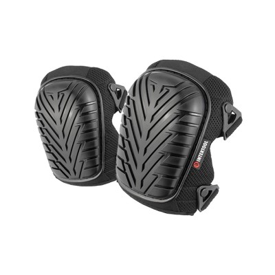 Наколенники защитные, противоскользящие накладки из ПВХ, ткань 600D, гелевые подушки, неопреновые ремни [SP-0055] Intertool SP-0055