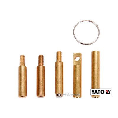 Наконечники для протягивателей кабелей YATO 5 шт YT-23201