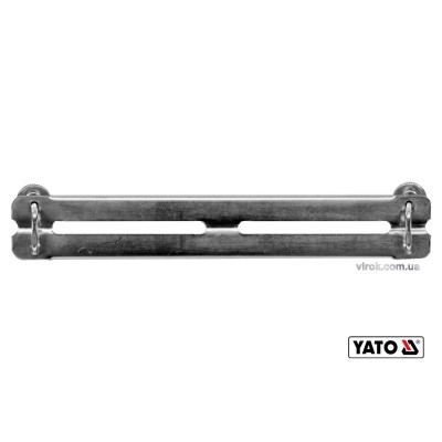 Напрямна для напилка YT-85026 з гвинтовим кріпленням YATO ?4.5 x 190 х 30 мм під 25°/30°/35° YT-85045